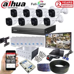 CCTV Dahua Security Cameras / 4 Cameras 5mp Package / cctv / dvr