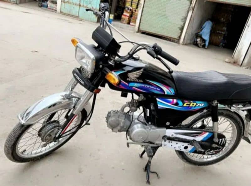 Honda CD 70cc 2024 Model 14