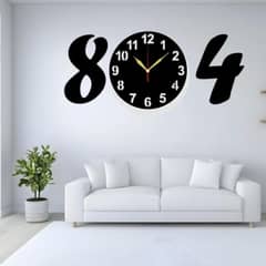 804 Sticker Wall Clock