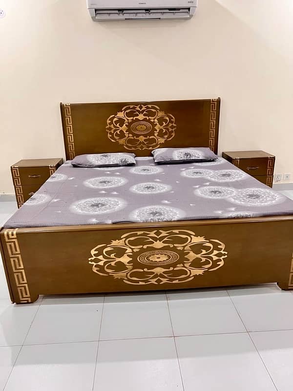 Bed with two side tables (Final Price) 5