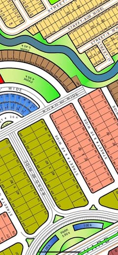 13 MARLA H-BLOCK PLOT 40 FT ROAD FACING SOLID PLOT