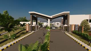 10 Marla Beautiful Plot For Sale In Merryland Housing Scheme 0