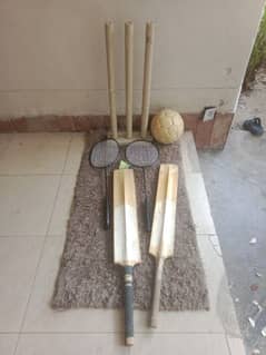 2 bat football wicket badminton