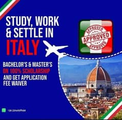 study in Italy on 100% scholarship in very low budget