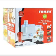 NIKAI juicer Blender 4 in 1