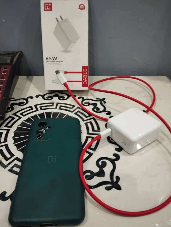 ONEPLUS 9 WITH | ORIGINAL CHARGER | AND COVER | 7