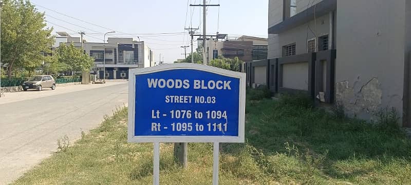 On Easy Installment Plan 4 Marla Near To Park Residential Plot Available For Sale In Woods Block 8