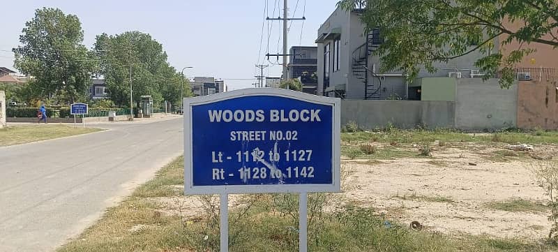 On Easy Installment Plan 4 Marla Near To Park Residential Plot Available For Sale In Woods Block 10