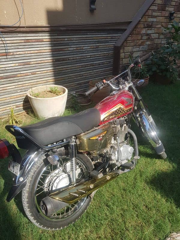 HONDA CG125 GOLD FOR SELL 2