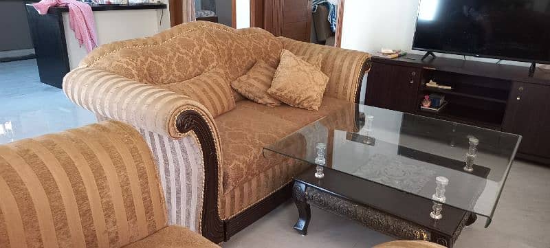 7 seater complete sofa set with tables 3