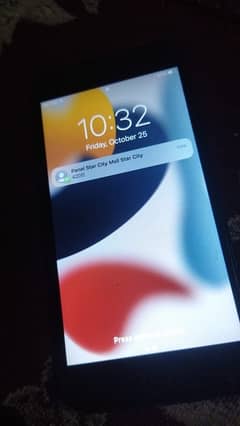 IPhone 7+ PTA official 128gb fu unlock finger fail panel change