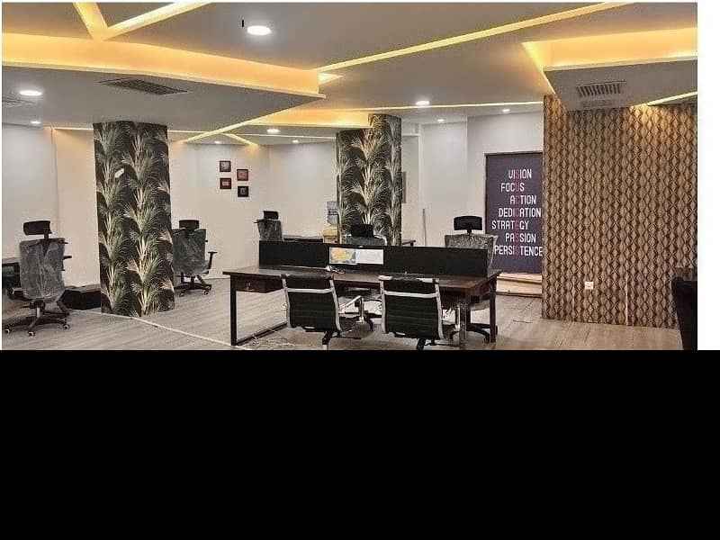 Area 1200 square Feet Brand New Corporation Office For Rent At Gulberg 3 Lahore 4