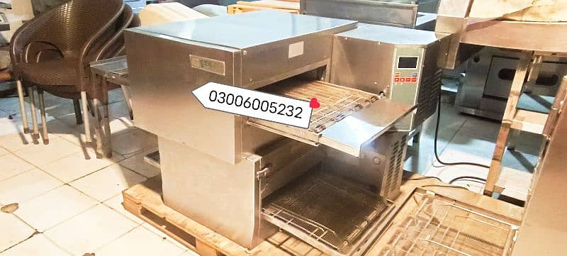 conveyor pizza oven 20inch belt we hve deep fryer fast food machinery 1