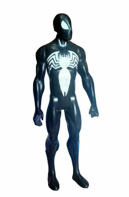 Black Spiderman Toy with Box for Kids | Marvel Action Figures 1