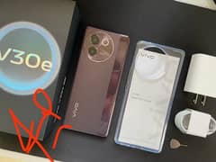 vivo v30e 10/10 complete box urgent sale