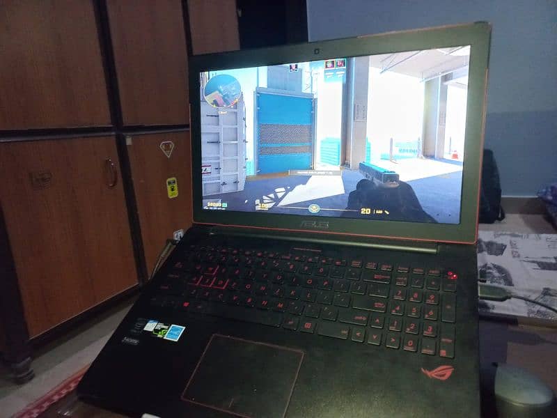 Laptop model: ASUS ROG G501J 5