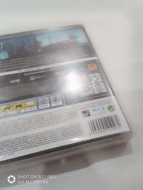 Ps3 gta 5 game dvd 1