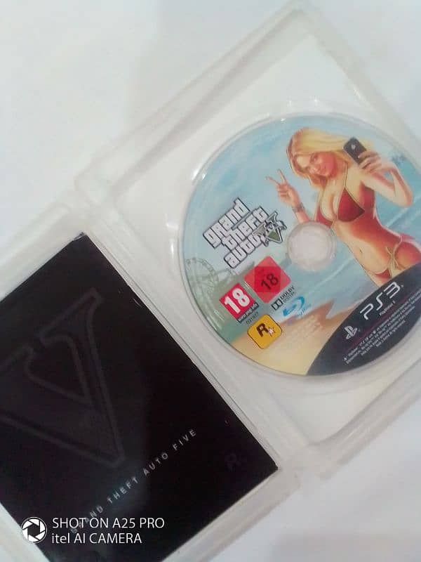 Ps3 gta 5 game dvd 3