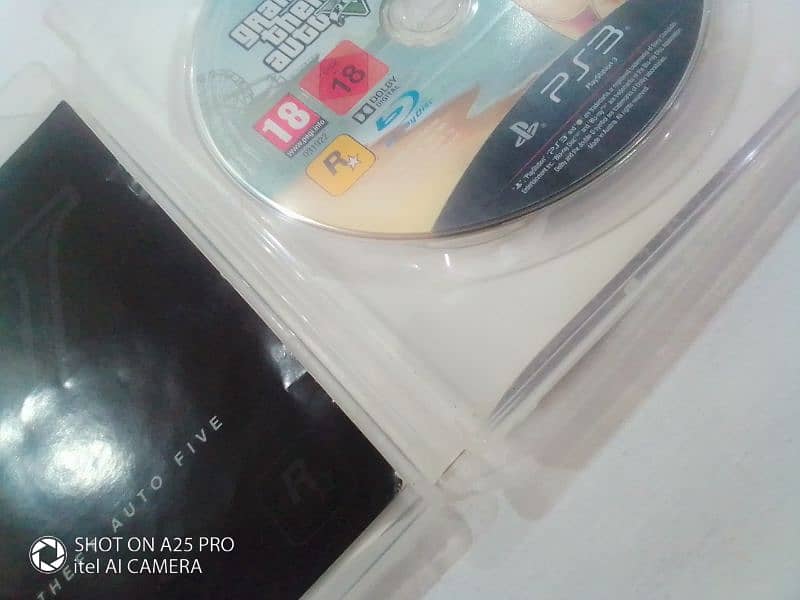 Ps3 gta 5 game dvd 5