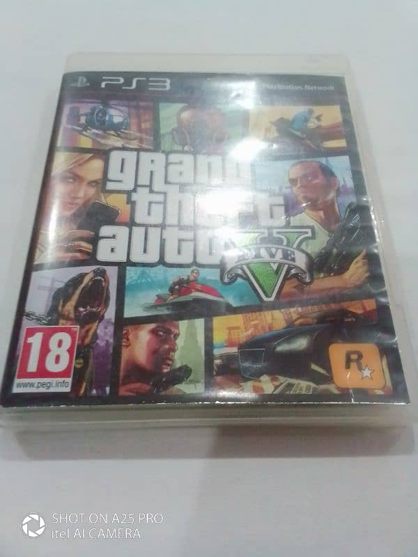 Ps3 gta 5 game dvd 6