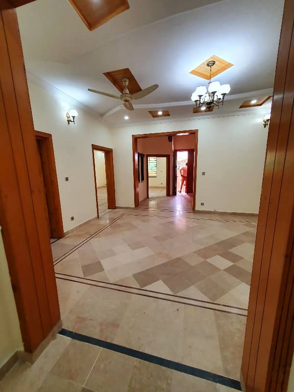 10 Marlas Brand New Ground Floor Tile Flooring Near Kashmir Highway G-13/4 0