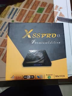 TV BOX X88PRO 8GB RAM 128 ROM