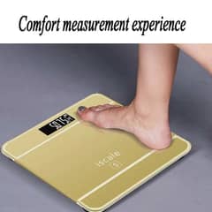 LCD Electronic Digital Tempered Glass 180Kg Body Weight Scale