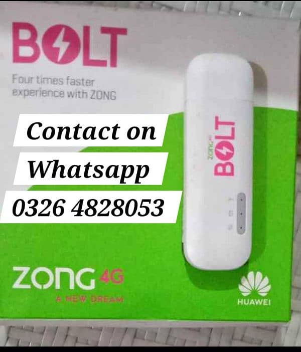 zong|zong 4g device|wingle|jazz|Delivery Possible in Lahore 0