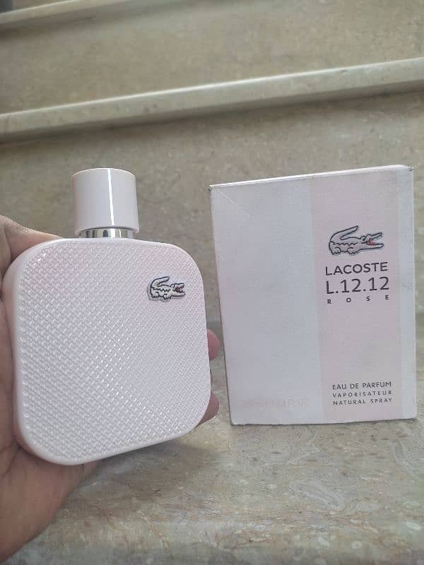 Lacoste L. 12.12 Rose Eau de Parfum 100ml pink bottle 0