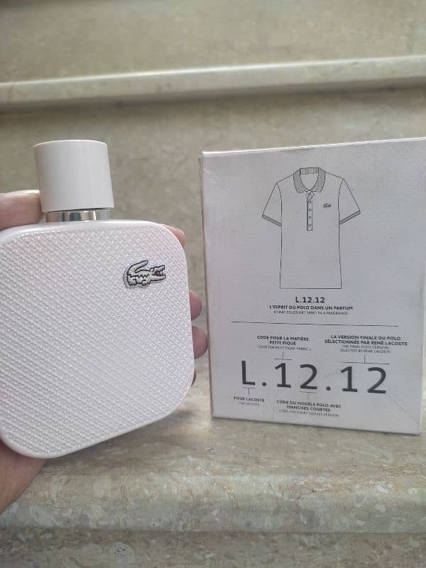 Lacoste L. 12.12 Rose Eau de Parfum 100ml pink bottle 1