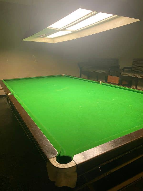 Snooker table 1