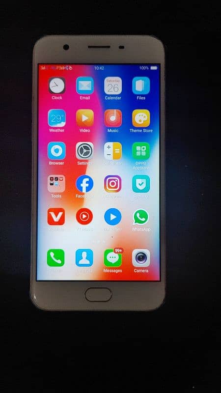 oppo a57  4.64 iphone ka sticker laga hua hai 03411825433 1