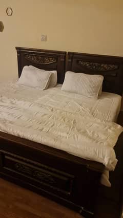 Original Pure Wood Bed, Brand New, Selling Urgently