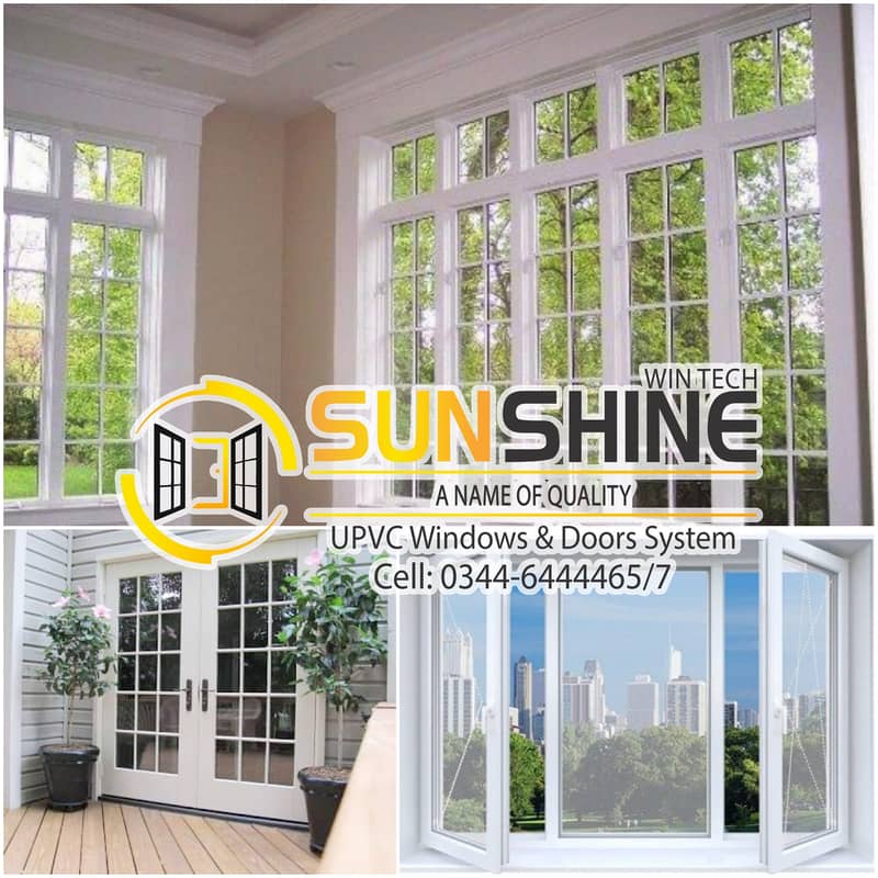 UPVC Windows and Doors whole sell Manufacturing unit Guarantee Lifetim 5