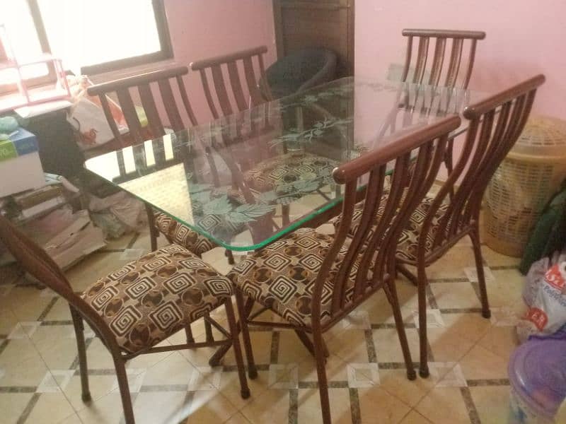 dining table with 6 chairs 0