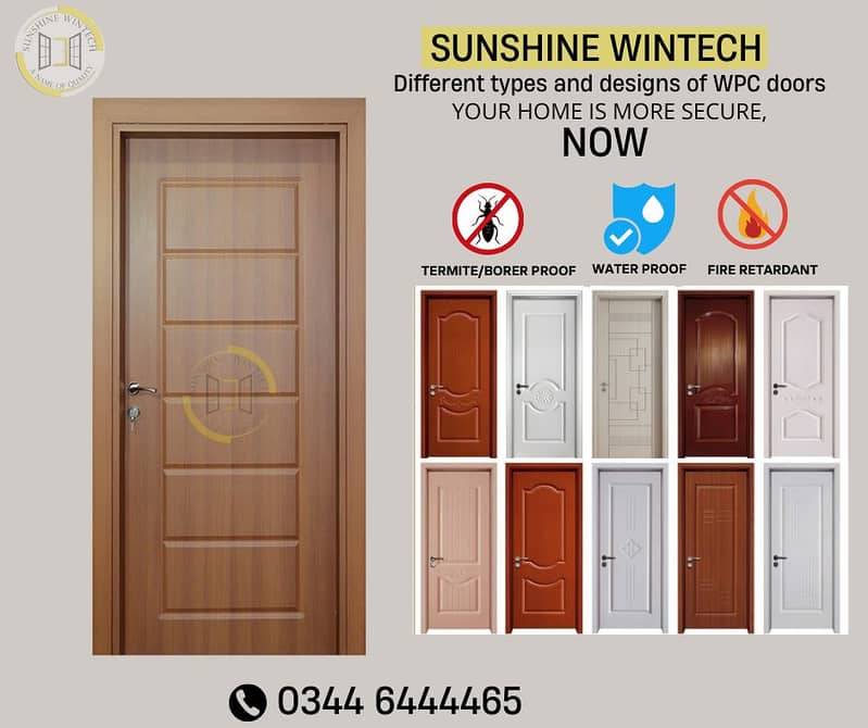 uPVC WINDOWS  WPC Doors | Doors manufaturer Company whole sell Prices 1