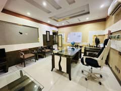 Fully Furnished Commercial Office For Rent At Most Prime Location Of Lahore