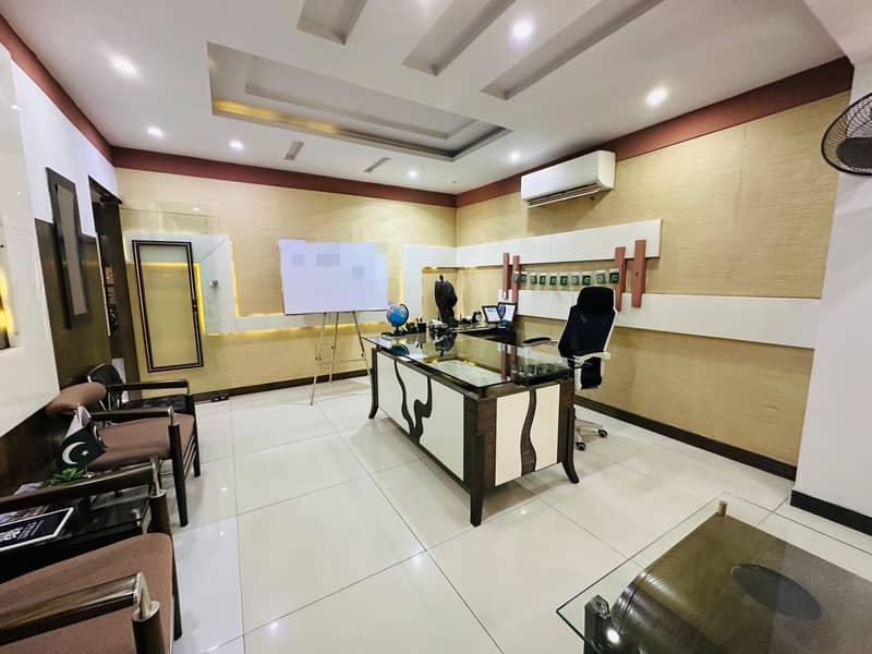 Fully Furnished Commercial Office For Rent At Most Prime Location Of Lahore 8