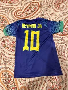 slightly used neymar brazil shirt for kids