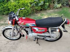 Honda 125 red colour 2003 model