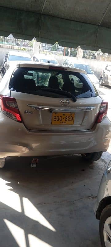 Toyota Vitz 2015/2019 btb original company maintain 1