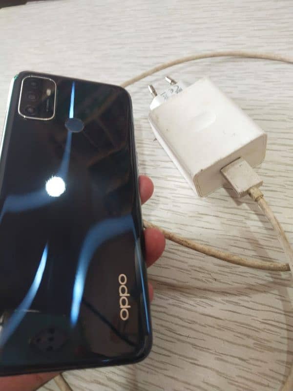 oppo a 53 with box charger 4+64 luch condition 1