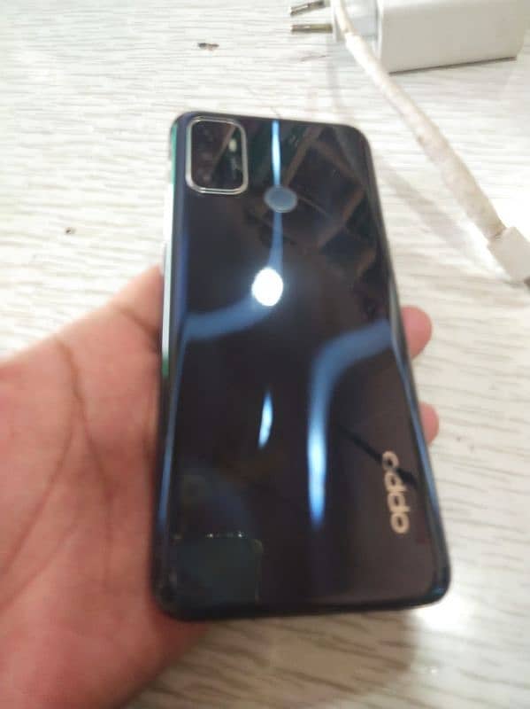 oppo a 53 with box charger 4+64 luch condition 2