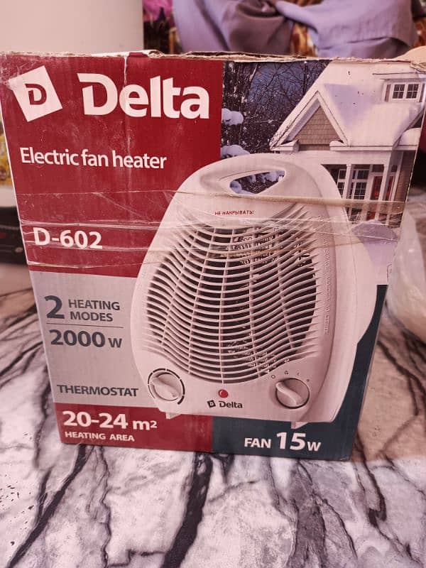 Delta electric fan heater D - 602 1