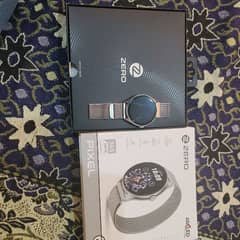 Zero Pixel Smart Watch. With Box,Accessories.