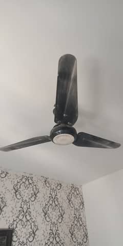 Copper ceiling fan