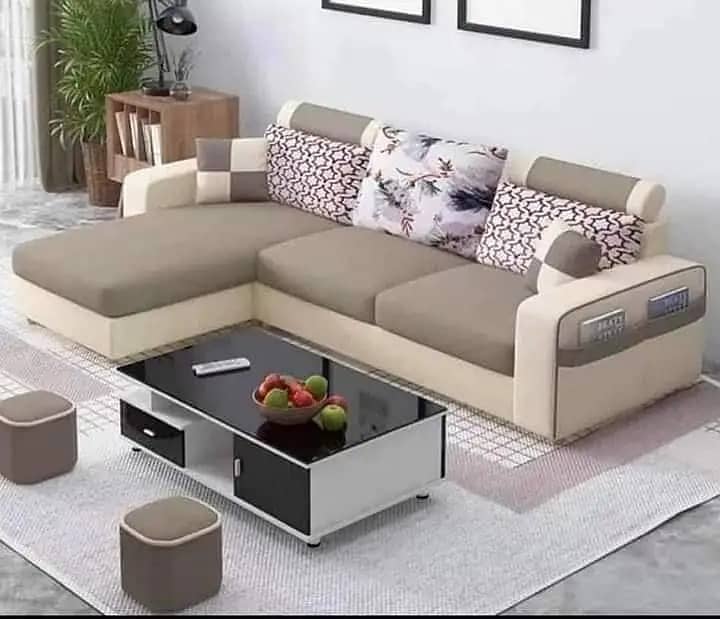 Sofa Set/Six Seater Sofa/Molty Foam Seat/L-Shaped Sofa/Corner Sofa 8