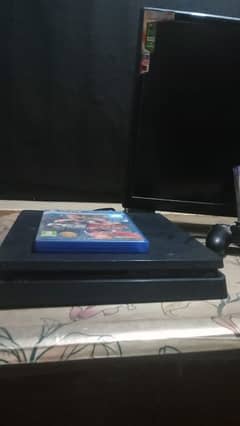 PS4 slim 500gb with 3 games