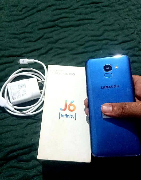 samsung J6 10/10 condition 0