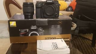 Nikon D7200 With 18-55 Lens